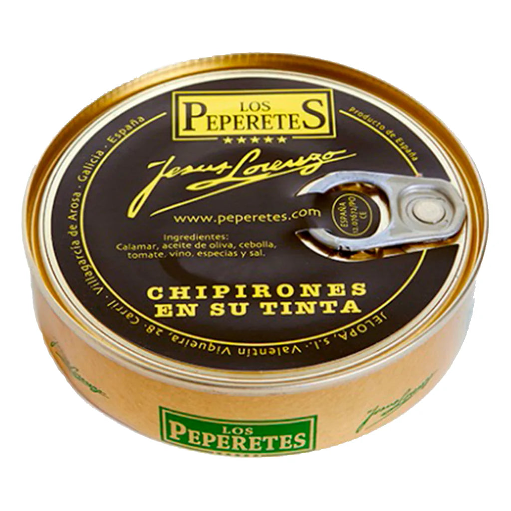 Los Peperetes Baby Squid in Ink 120 Gr