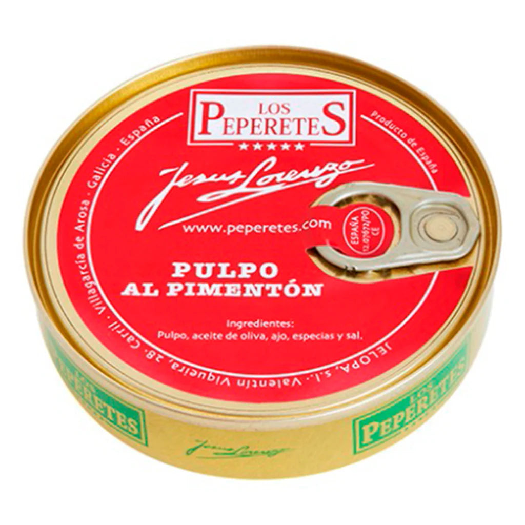 Los Peperetes Octopus In Olive Oil 120 Gr