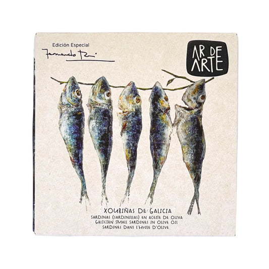 Small Sardines In Olive Oil Ar De Art 120G