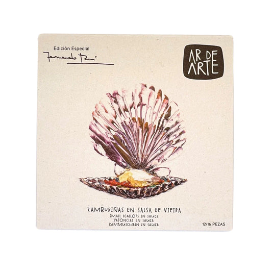 Galician Small Scallops In Sauce Ar De Art 120 G
