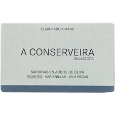 A Conserveira  Sardine Spicy in Extra Virgin Olive Oil 12-15