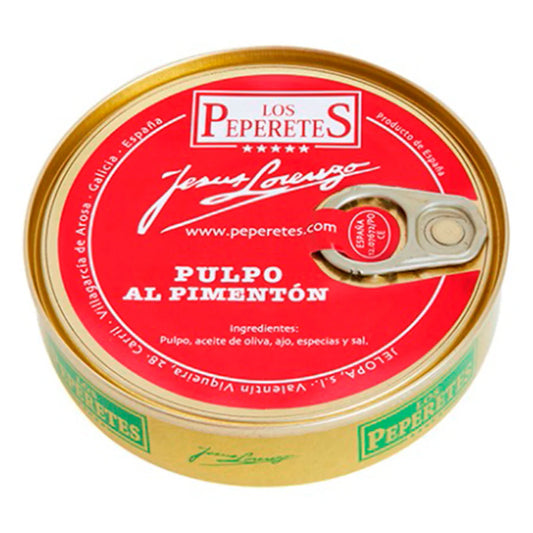 Los Peperetes Octopus In Olive Oil 120 Gr
