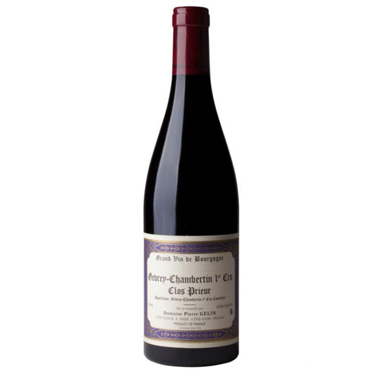 Gevrey-Chambertin 1er Cru Clos Prieur Domaine Pierre Gelin 2021
