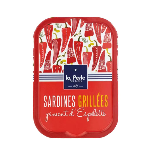 La Perle Des Dieux Sardines With Piment D'espelette