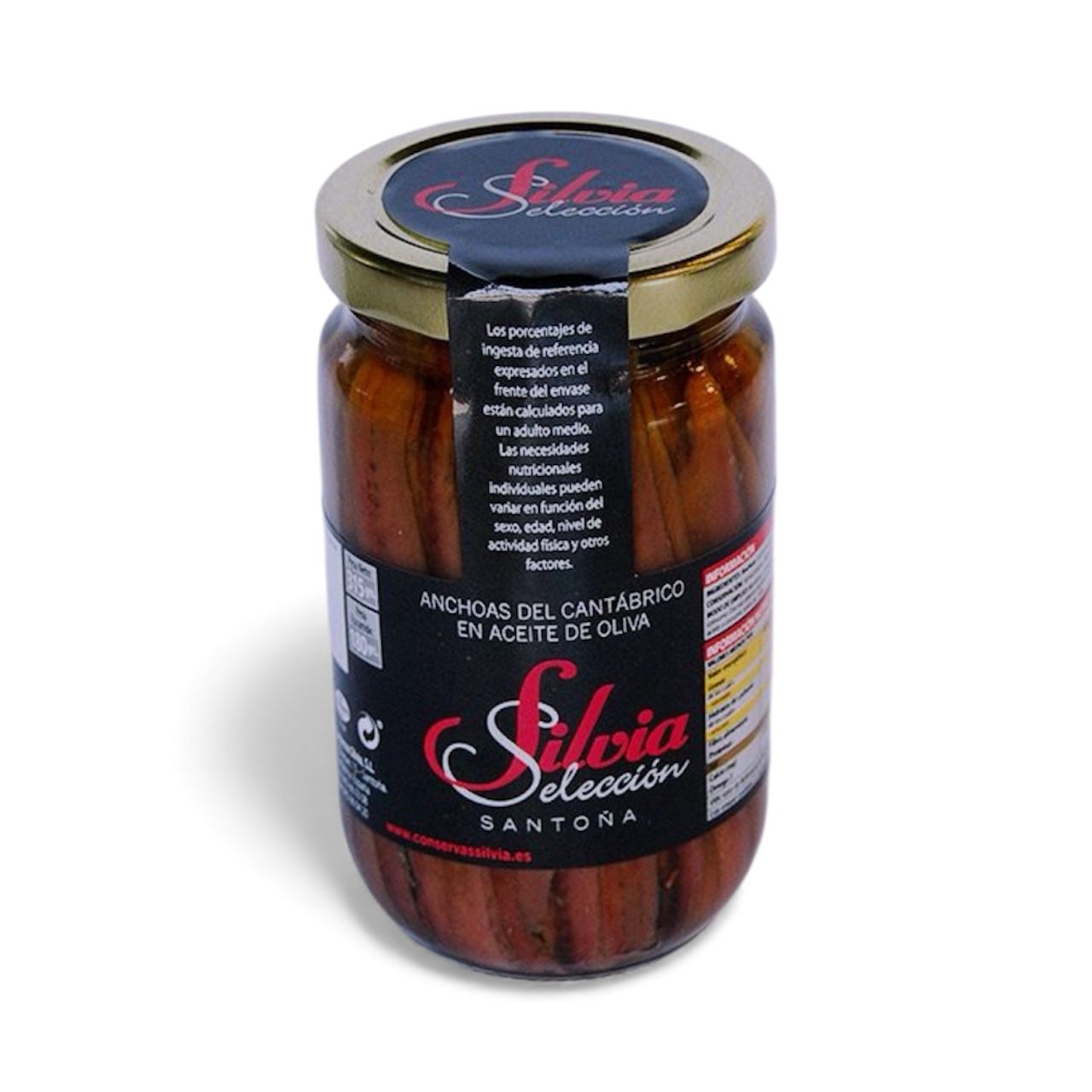 Silvia Seleccion Anchovy in Olive Oil 170 Gr