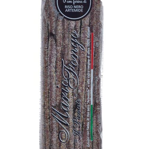 Mario Fongo Grissini with Black Rice with Extra Virgin Olive Oil 200 G