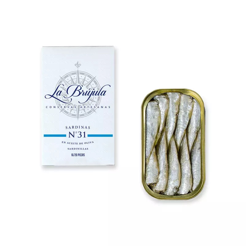 Small Sardines 20/25 La Brujúla 120 G