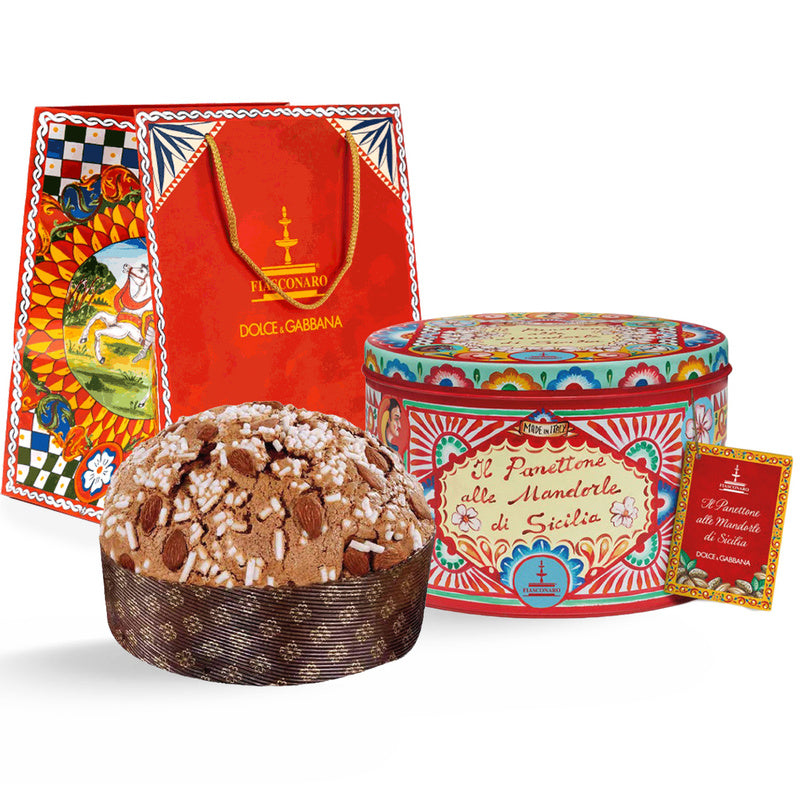 D&G Panettone Alle Mandorle Di Sicilia 1 Kg