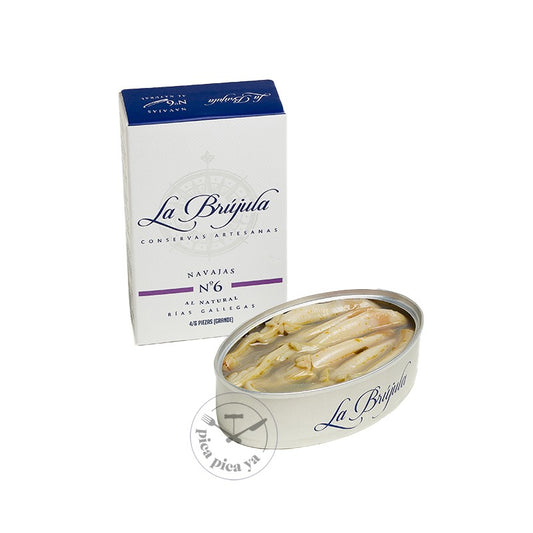 La Brujula Clams In Brine 6/8