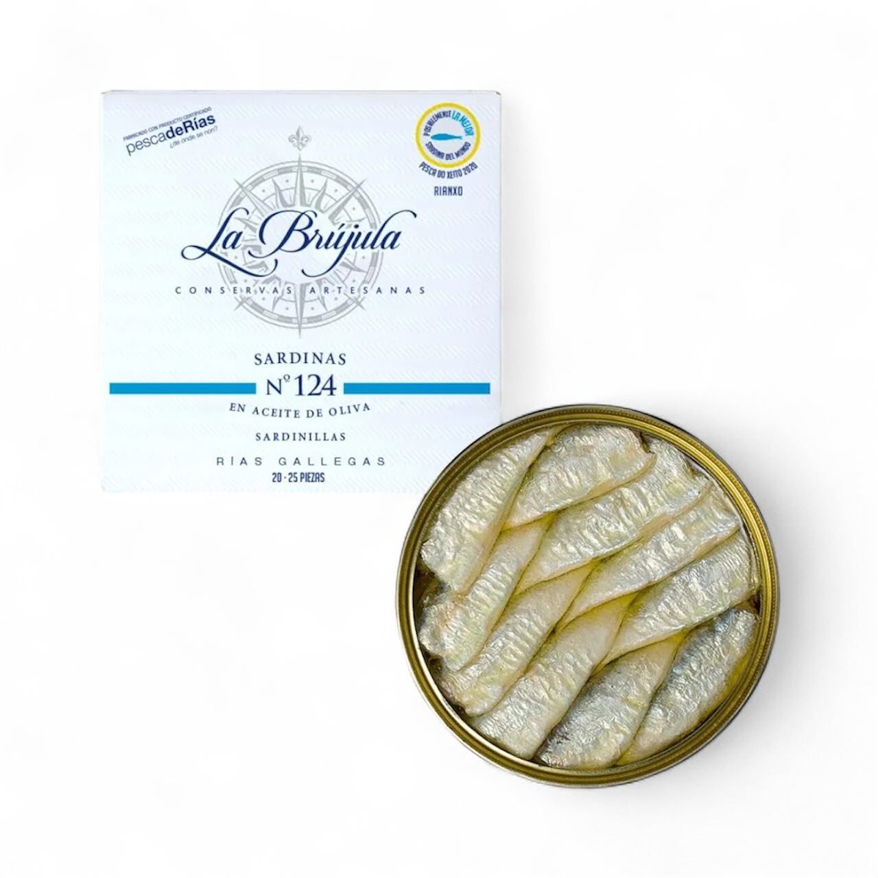 Small Sardines 20/25 La Brujúla 120 G