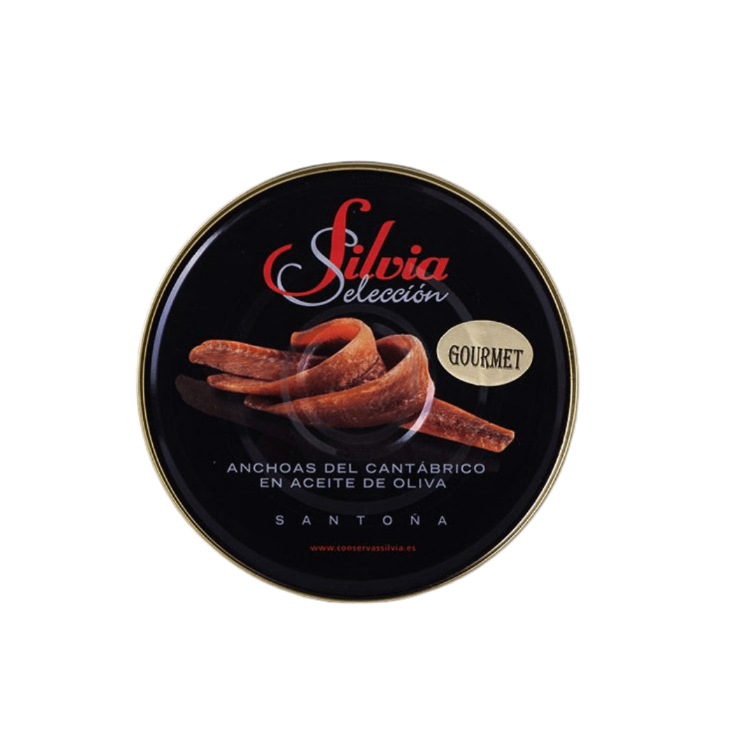 Silvia Seleccion Anchovy Gourmet in Olive Oil 180 Gr