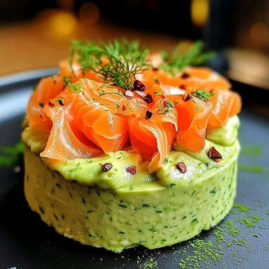 Peruvian Tarte Avocado & Smoked Salmon