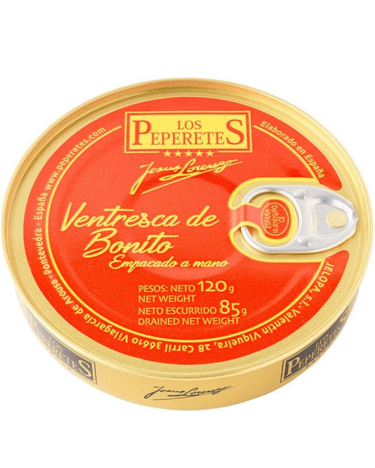 Los Peperetes Tuna Belly In Olive Oil 120 Gr